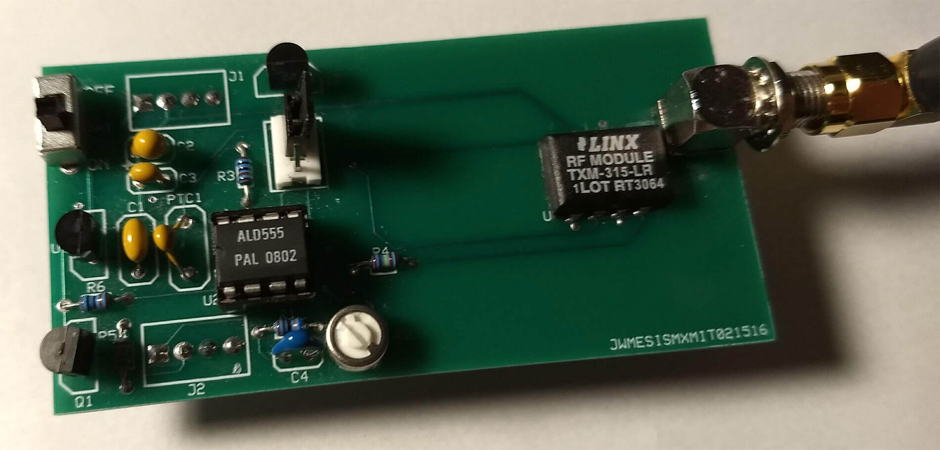 Simple 315MHZ Transmitter Module